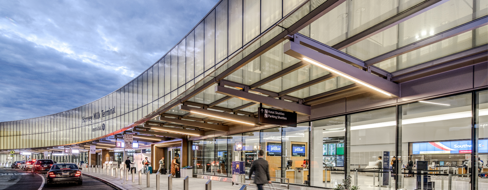 San Francisco International Airport Terminal 1 Boarding Area B