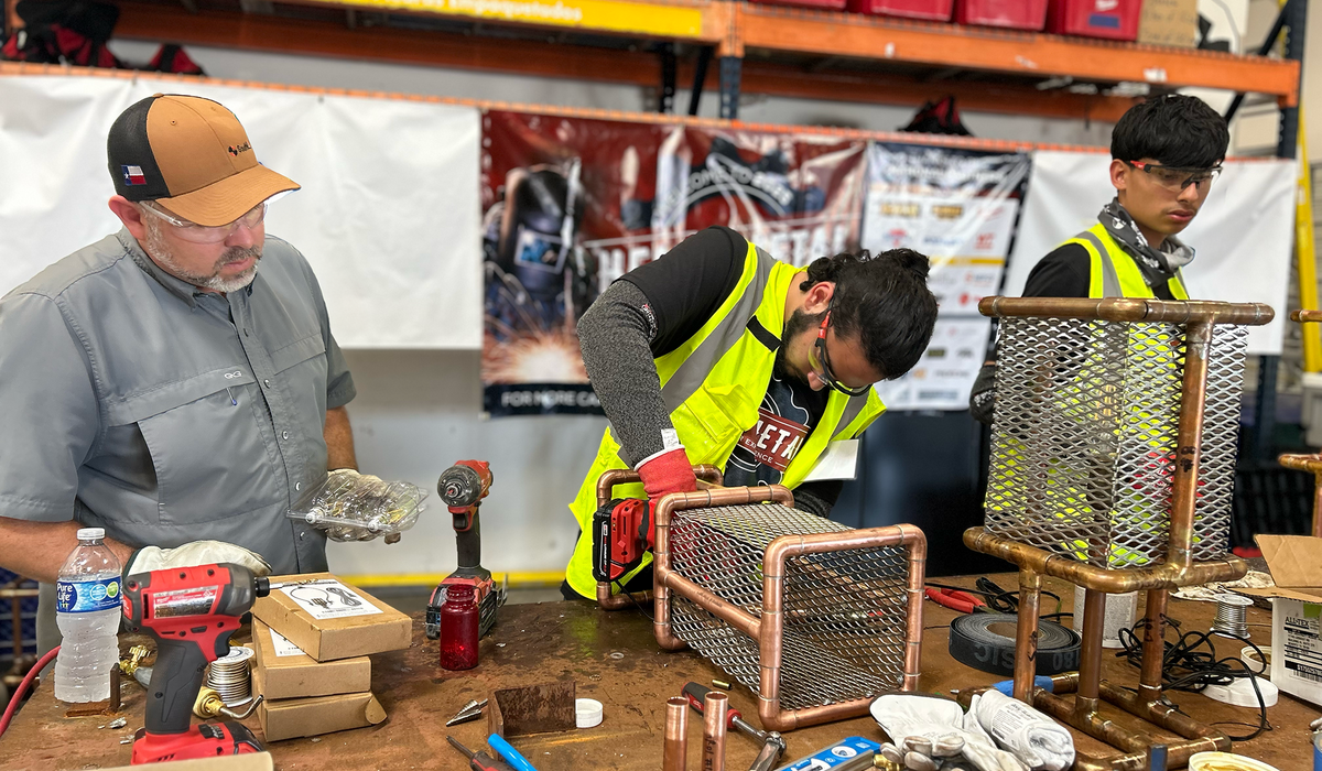 skilled trades mentoring camp