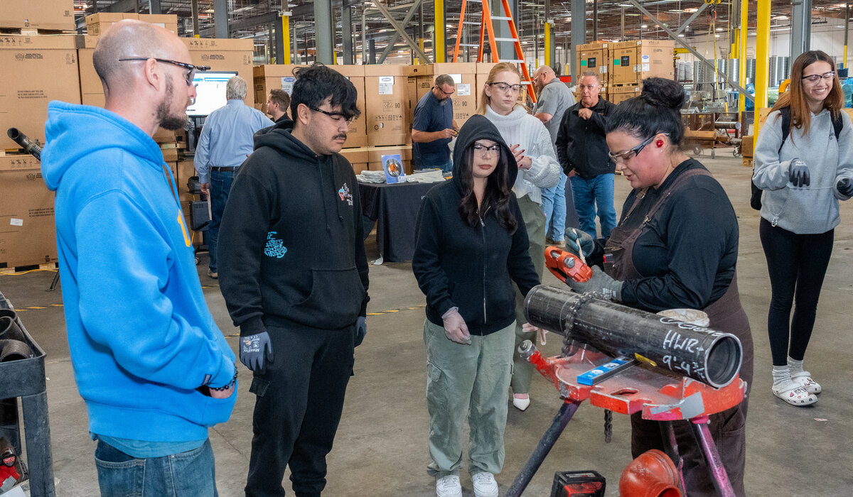 Southland Industries Hosts Pomona Unified School District Career Day