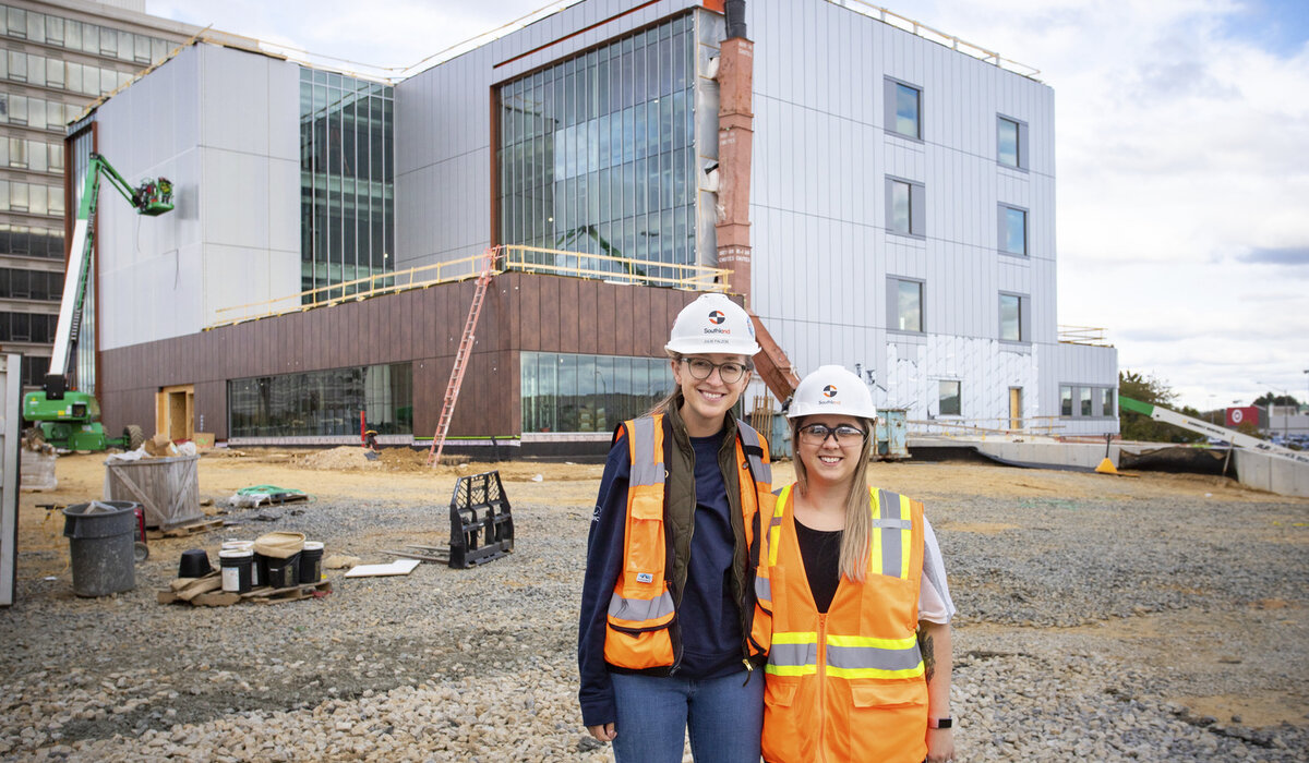 Southland team members visit a project site.