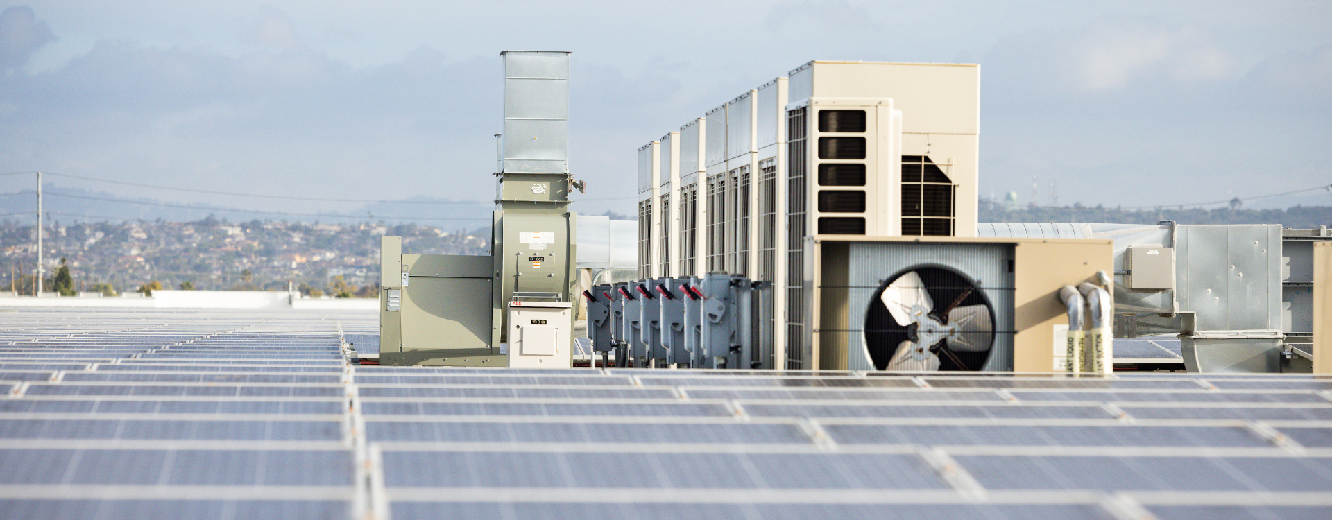 Image showing equipment commonly involved in an energy savings performance contract, or ESPC projects. Article gives users advice on how to choose an ESCO.