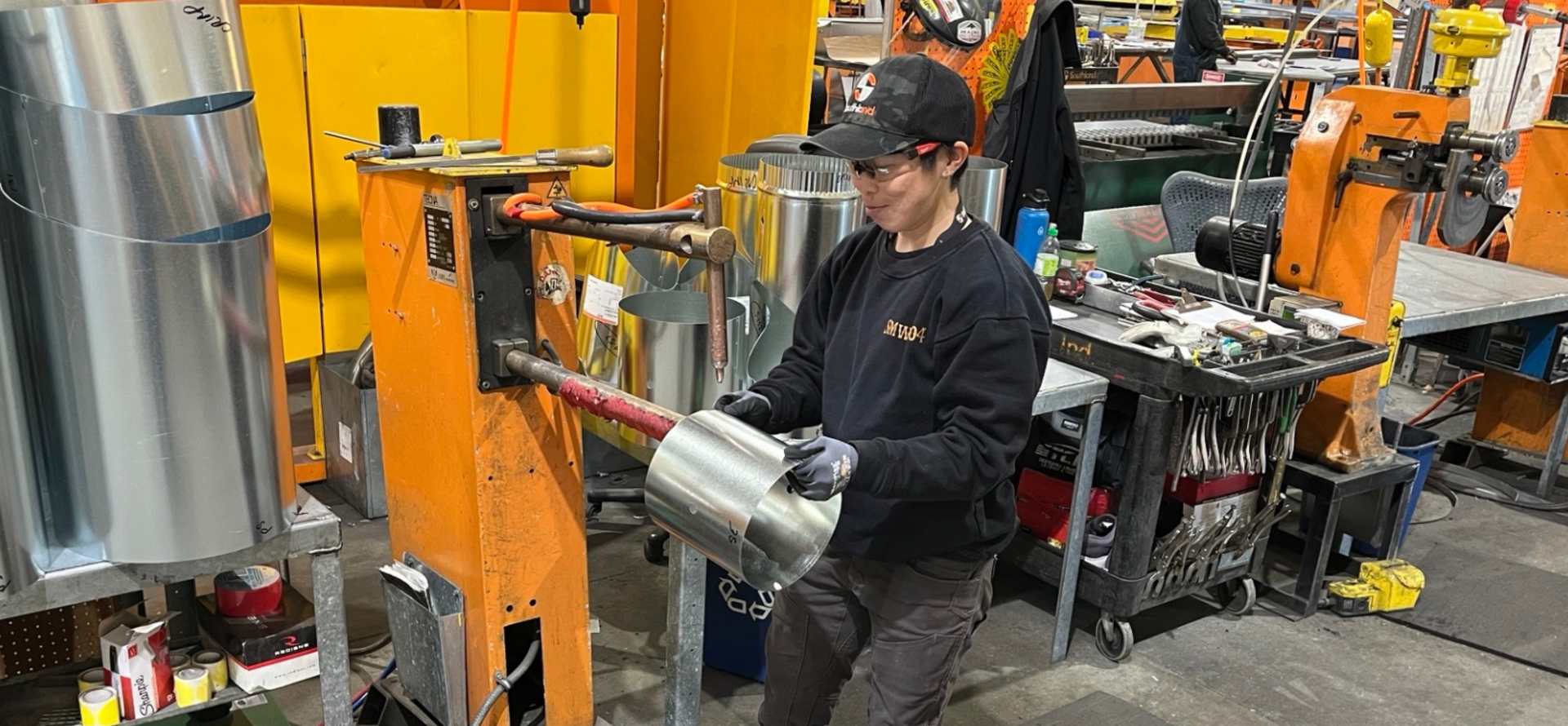 From Military Service to Sheet Metal: Rebecca Suen’s Journey