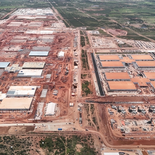 data center aerial view