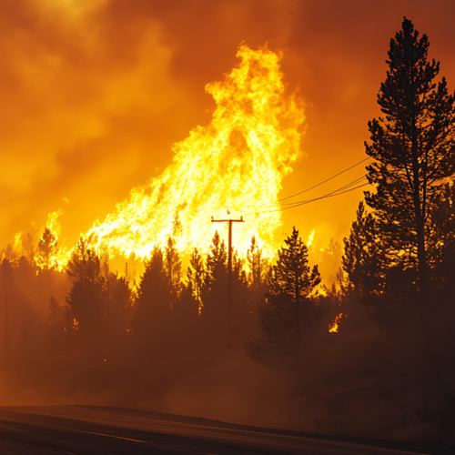 Driving in Wildfire Conditions