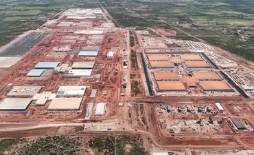 data center aerial view