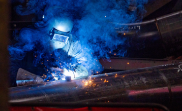 Tradesperson, female welder, women in the trades