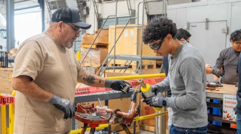 Garey High School Tour of Southland Industries for Career Day